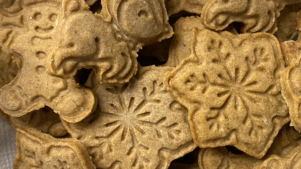 Recept na sušenky razítka s vánočním motivem perníkové