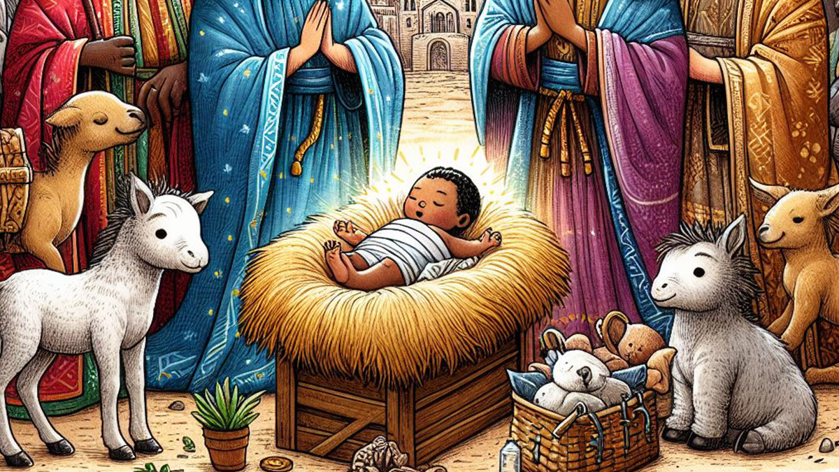 Ježíšek v Betlémě aneb kdo nám na Vánoce nosí dárky, online pohádka, vánoční příběh text